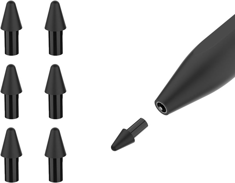 abasuto 6 Pcs Marker Pen Tips for Remarkable Paper Pro nips with Removal Tool, Durable Stylus Pen Replacement Nibs Marker Pen for Precise Writing & Sketching - Image 1